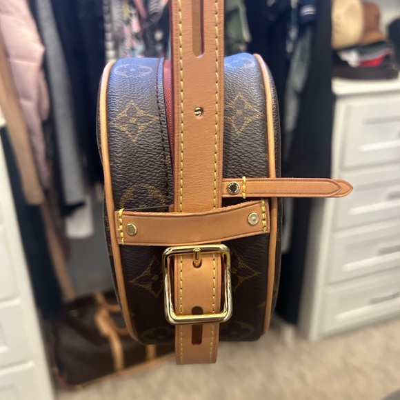 LOUIS VUITTON Boite Chapeau Souple PM Shoulder Bag M45578 Monogram WITH RECEIPT - Picture 8 of 9